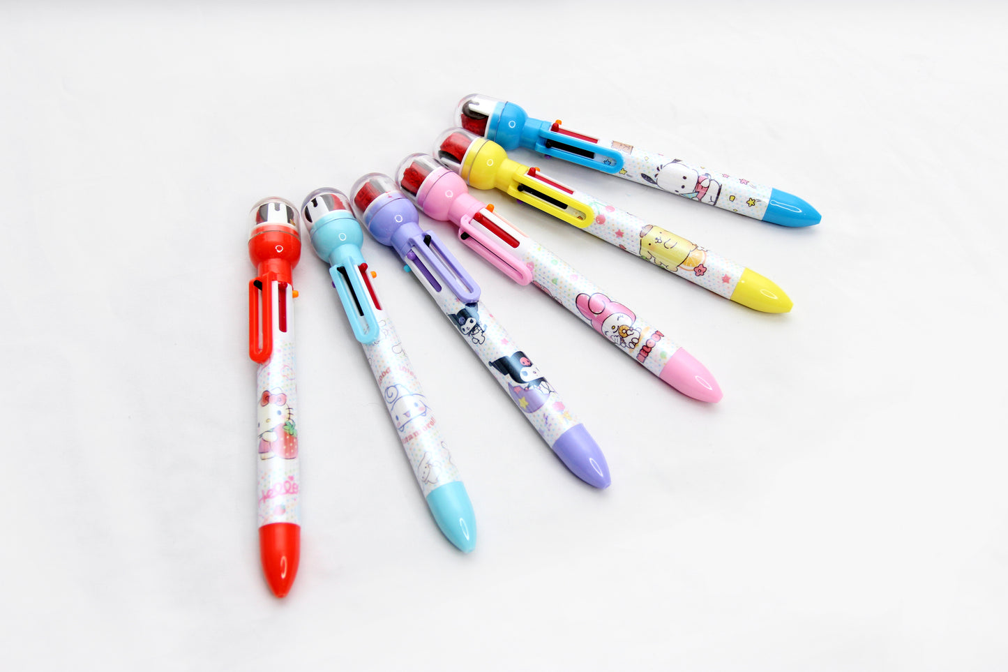 Sanrio Multi-Colored Pen(6 Colors)